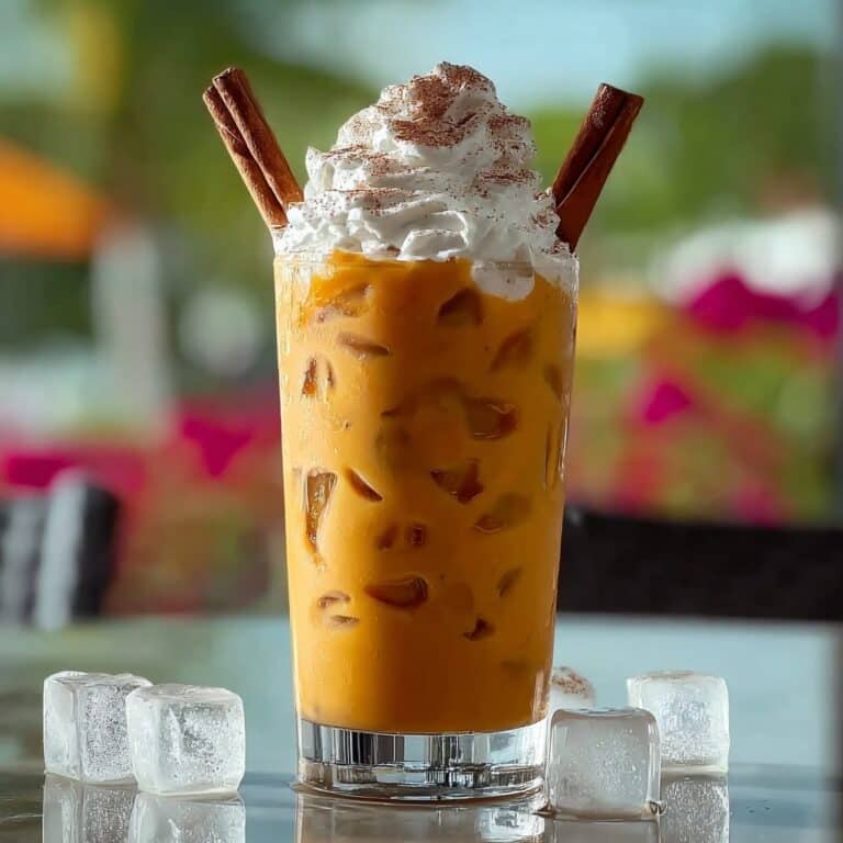 Iced Mexican Coffee Recipe
