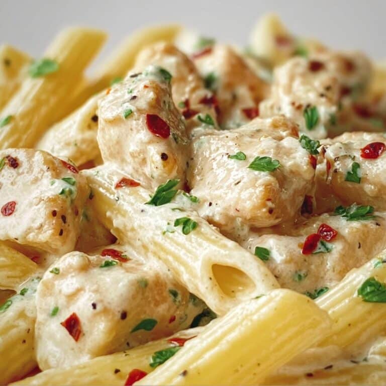 Garlic Parmesan Chicken Pasta Recipe