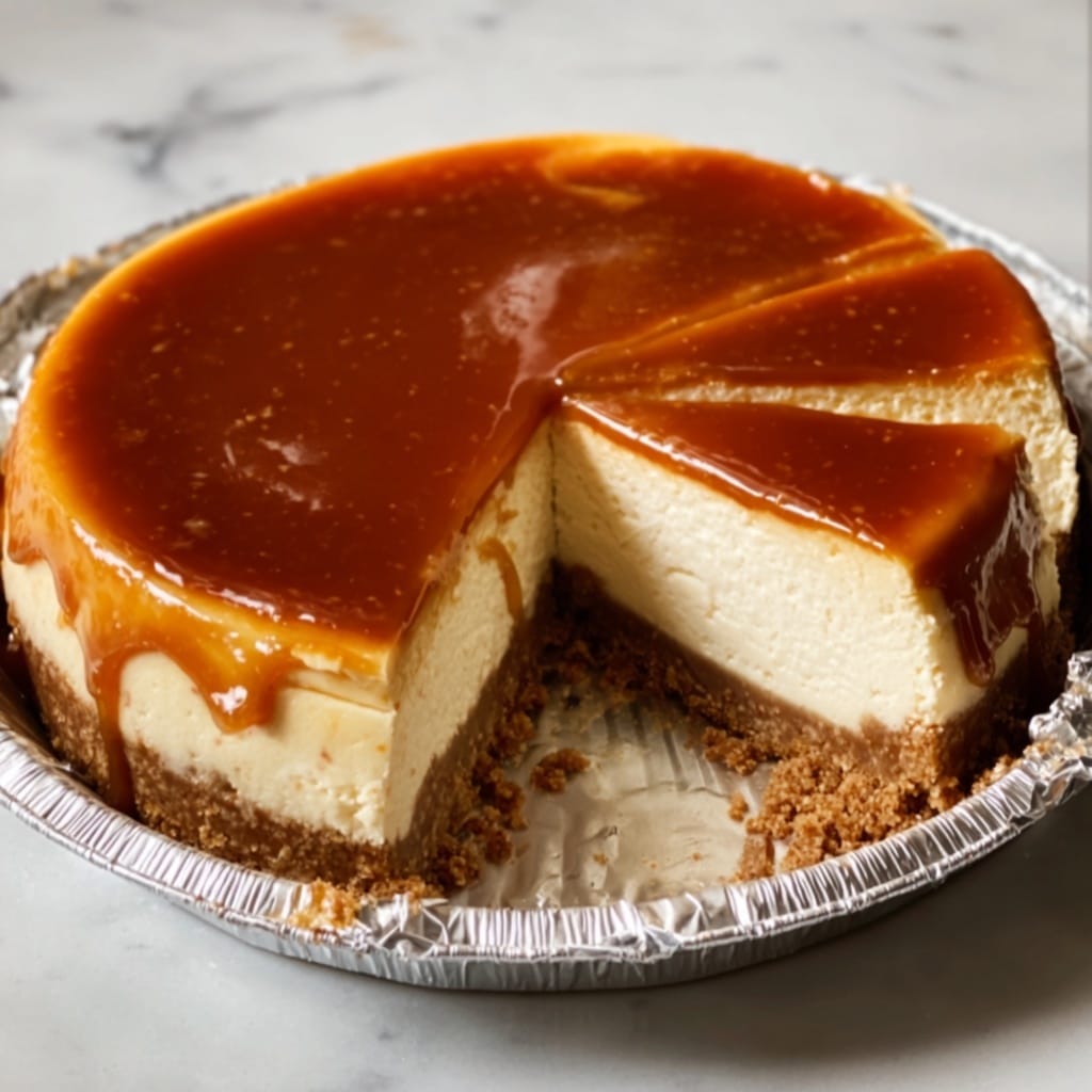 Caramel Cheesecake Recipe - Recipe Image