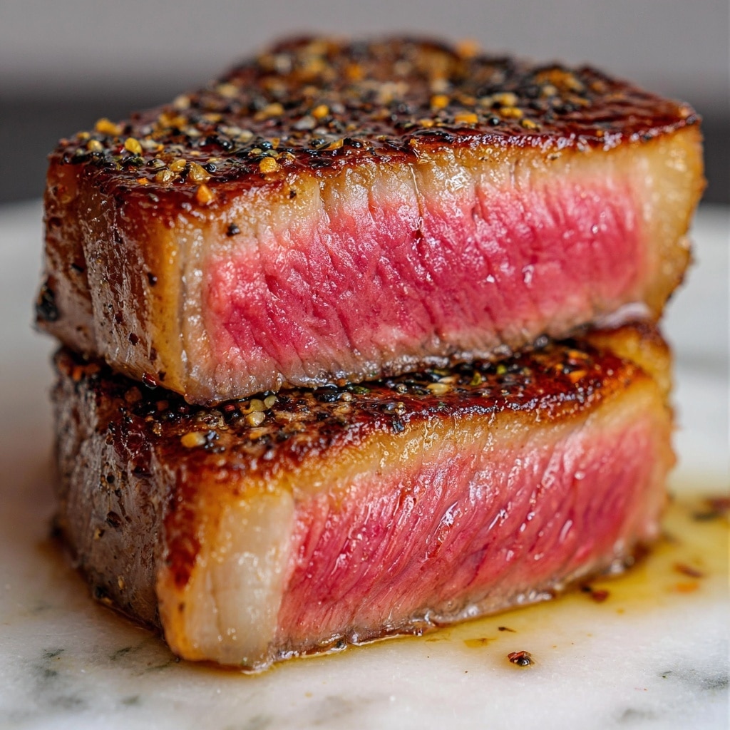 Pan Seared Steak with Herb Butter Recipe - Recipe Image