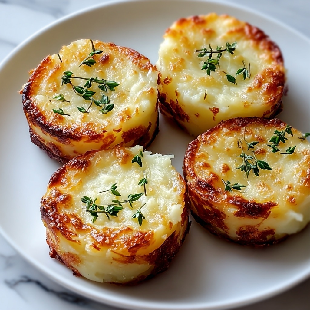 Cheesy Mashed Potato Puffs Recipe - Recipe Image