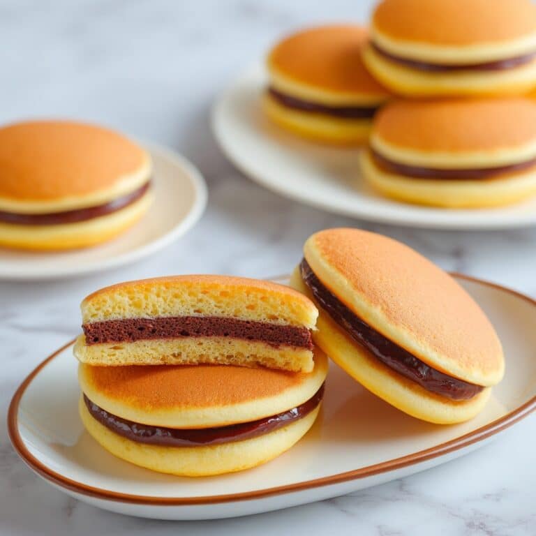 Dorayaki: Japanese Sweet-Filled Pancakes Recipe