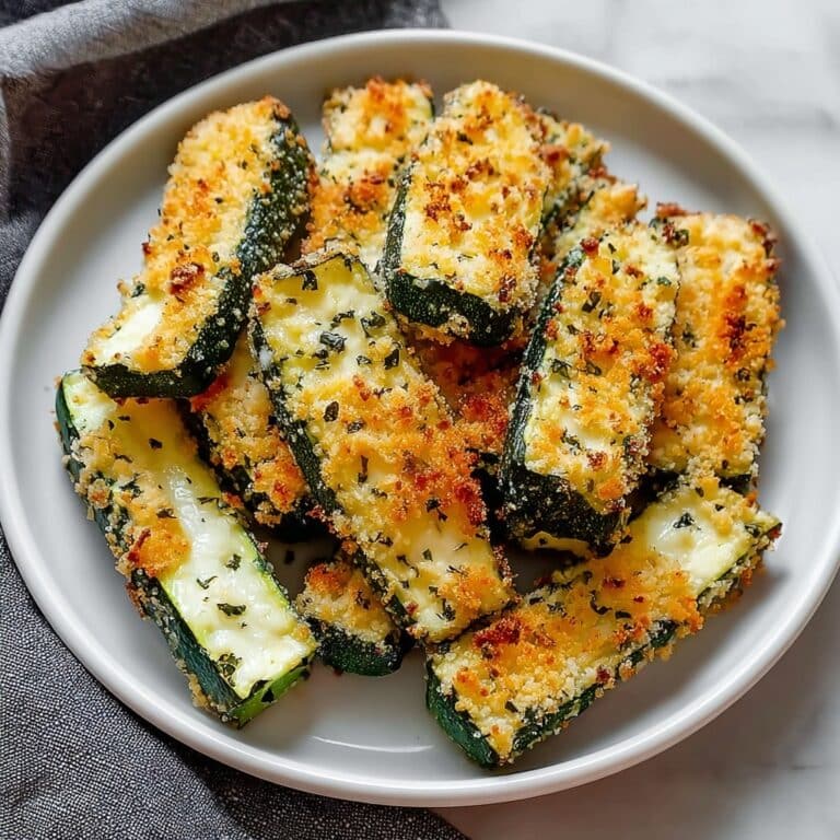Low-Calorie Air Fryer Zucchini Parmesan Recipe