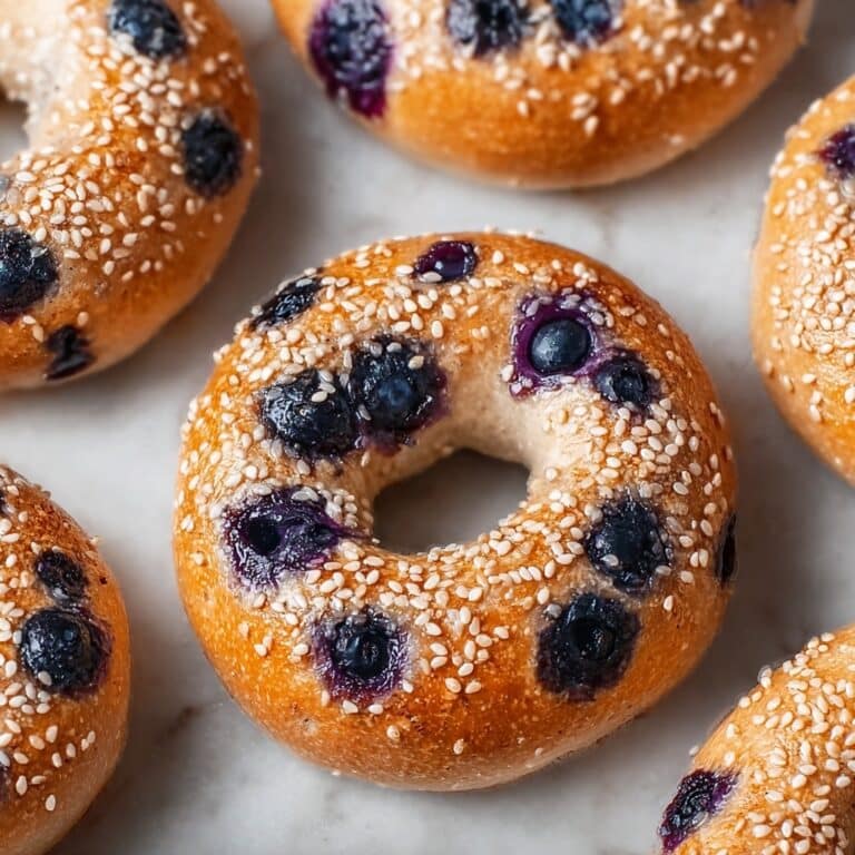 High Protein Blueberry Bagels Recipe