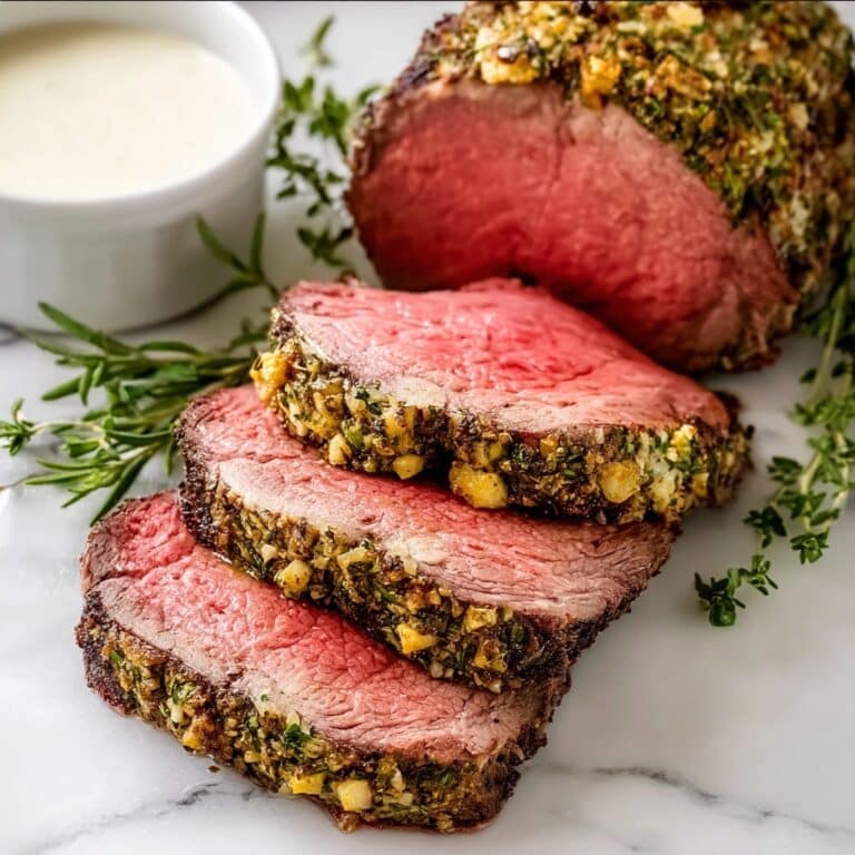 Herb Butter Beef Tenderloin Roast Recipe