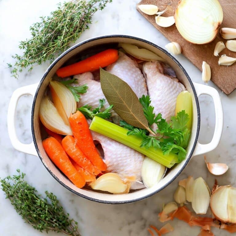 Homemade Chicken Broth Recipe