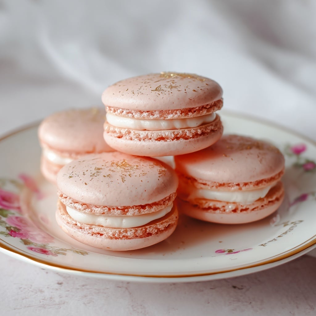Strawberry Macarons Recipe - Recipe Image