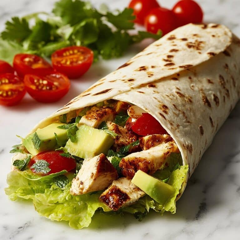 Chicken Avocado Wrap Recipe