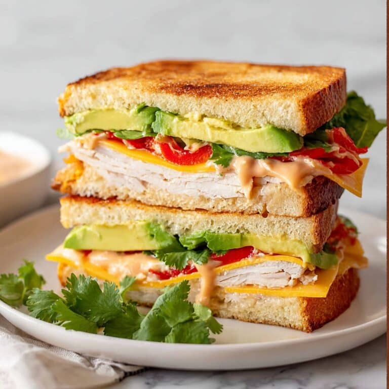 Chipotle Chicken Avocado Melt Recipe