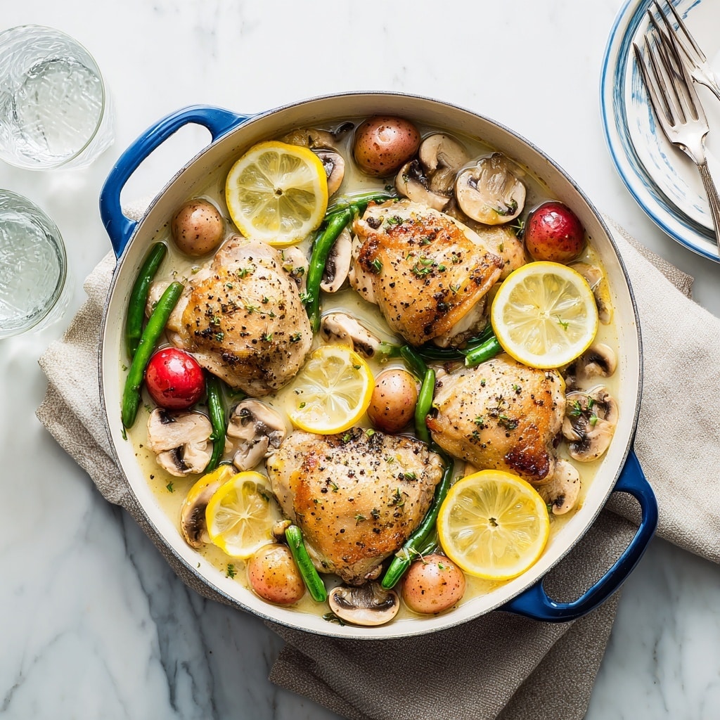 Lemon Chicken Skillet Recipe - Recipe Image