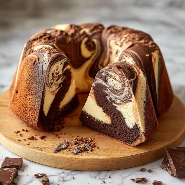 Double Chocolate Ricotta Marble Cake: A Decadent Delight Recipe