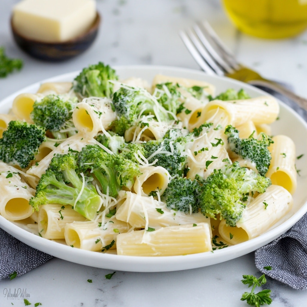 Chicken and Broccoli Alfredo Pasta Recipe - Recipe Image