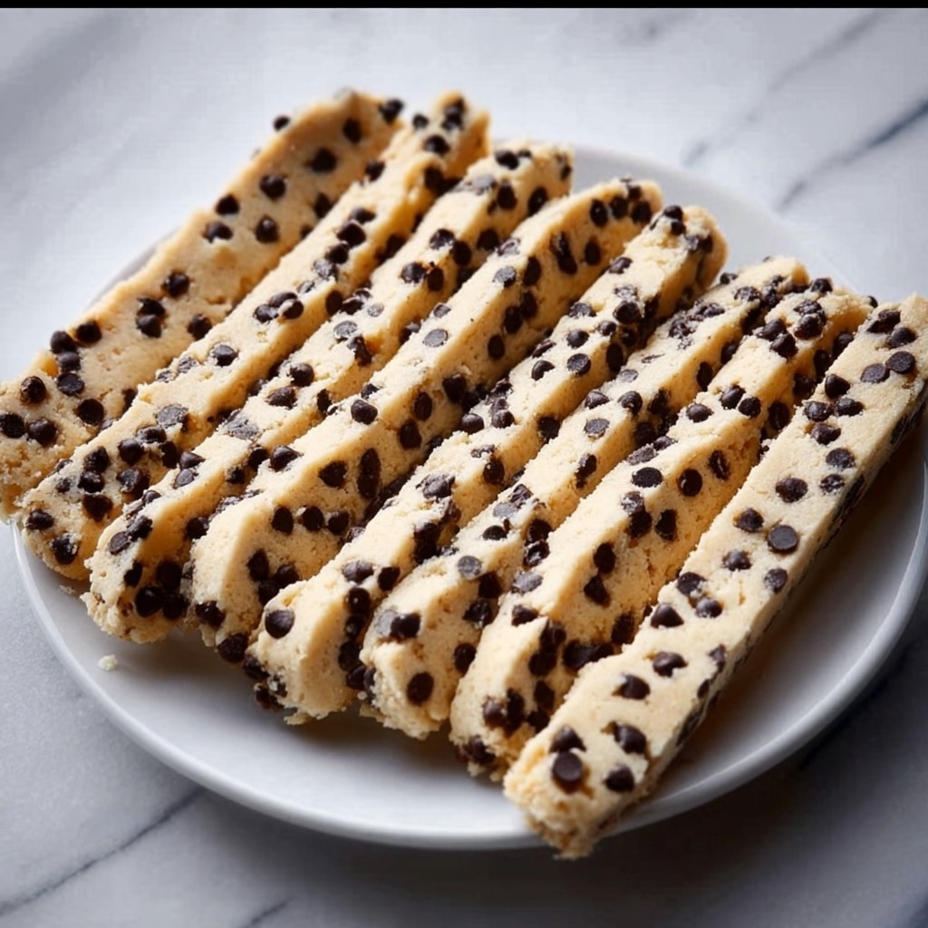 Chocolate Chip Cookie Dough Twists Recipe - Recipe Image