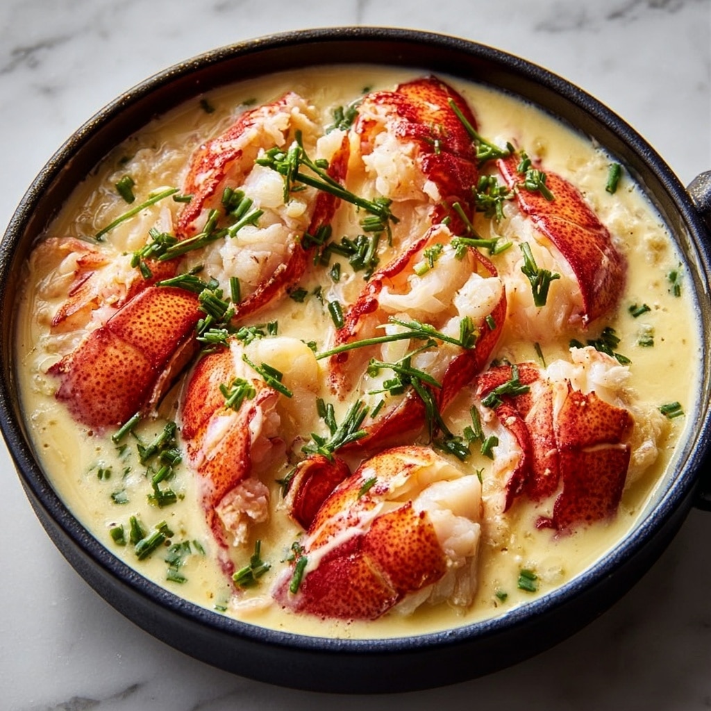 Cajun Seafood Alfredo with Lobster, Crab, and Salmon Recipe - Recipe Image