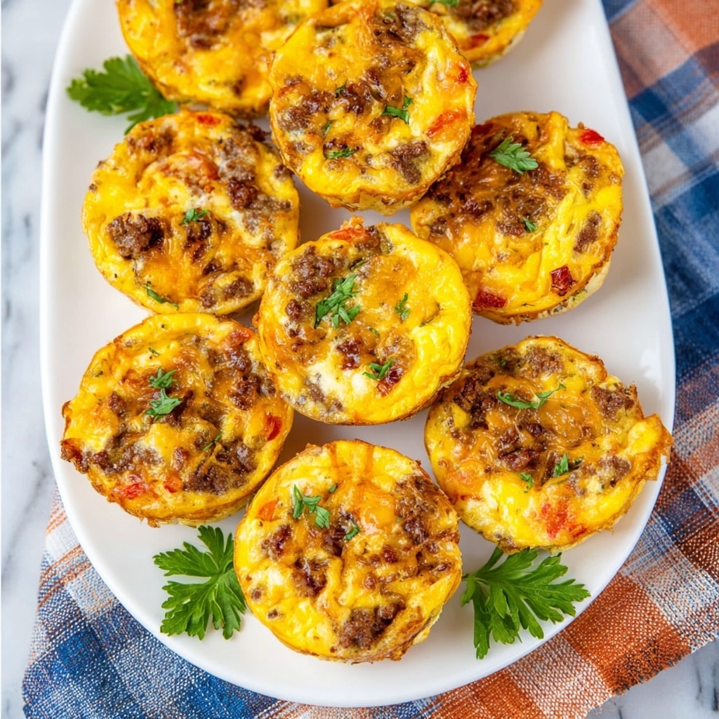 Rotel Sausage Hash Brown Breakfast Muffins Recipe - Recipe Image