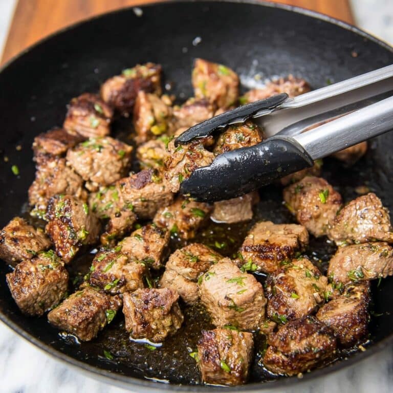 Garlic Butter Steak Bites Recipe