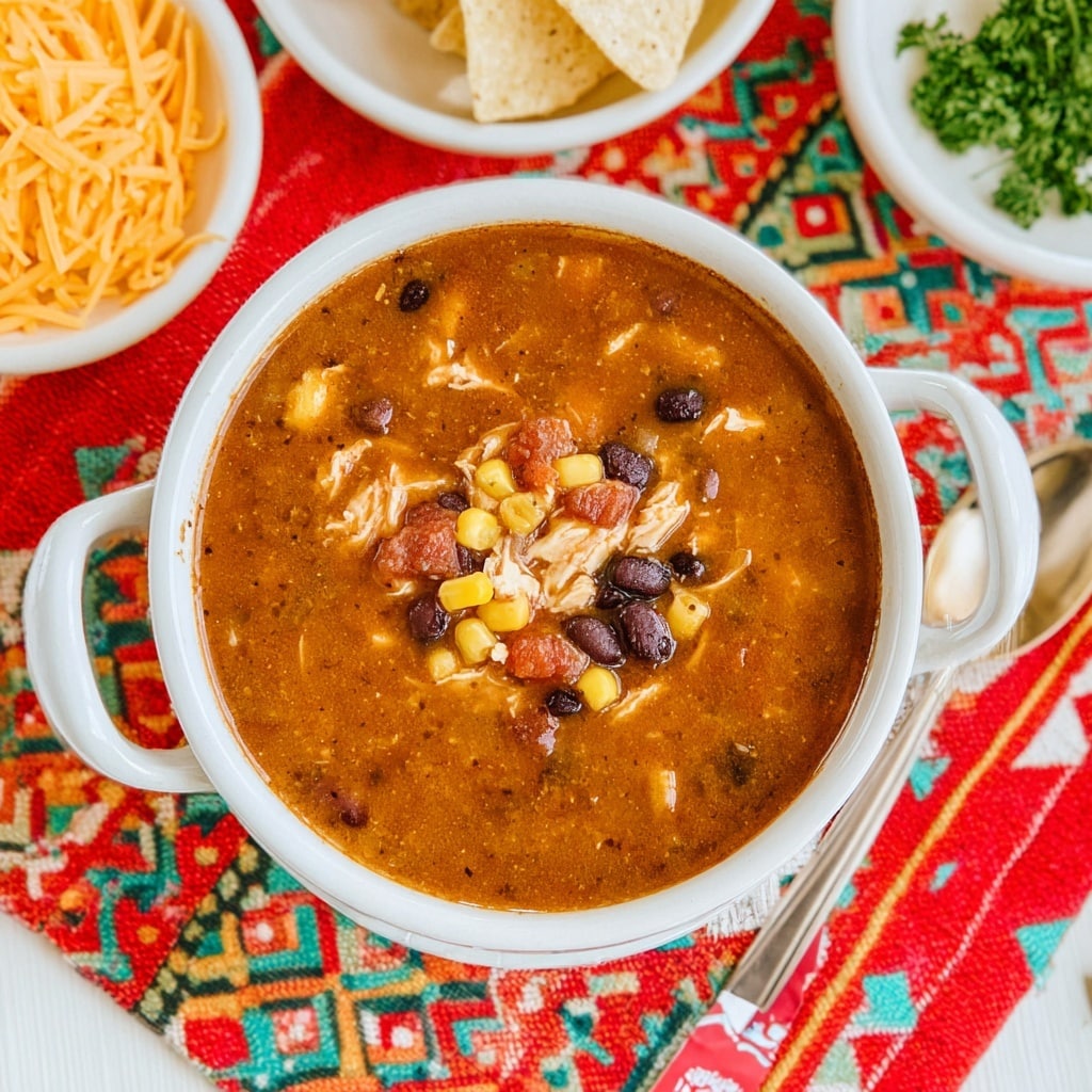 Chicken Tortilla Soup Recipe - Recipe Image