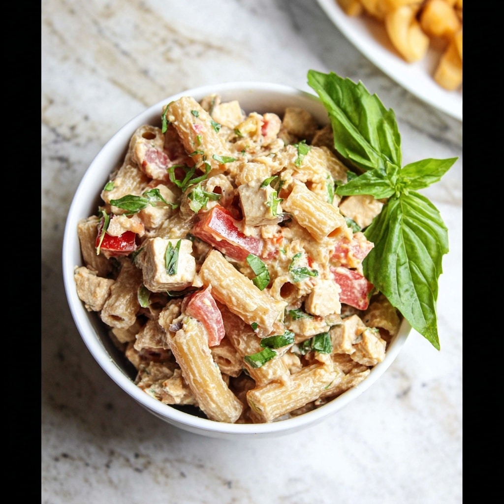 Taziki's Signature Greek Chicken Pasta Salad Recipe - Recipe Image