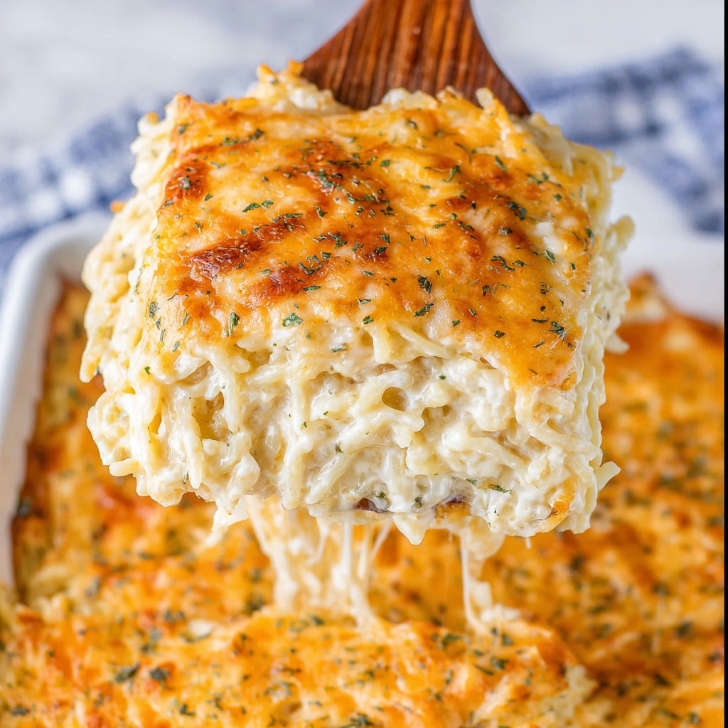 Baked Spaghetti and Cheese Recipe - Recipe Image