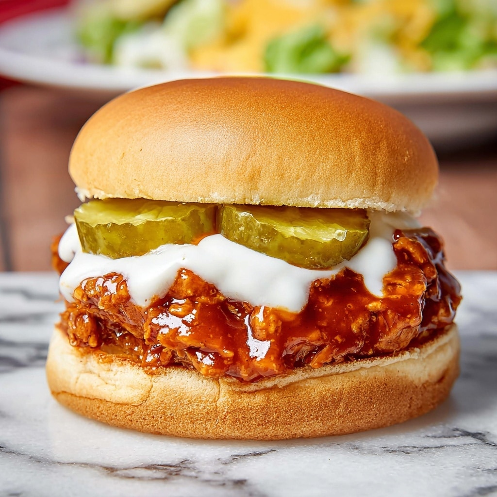 Nashville Hot Chicken Burgers Recipe - Recipe Image