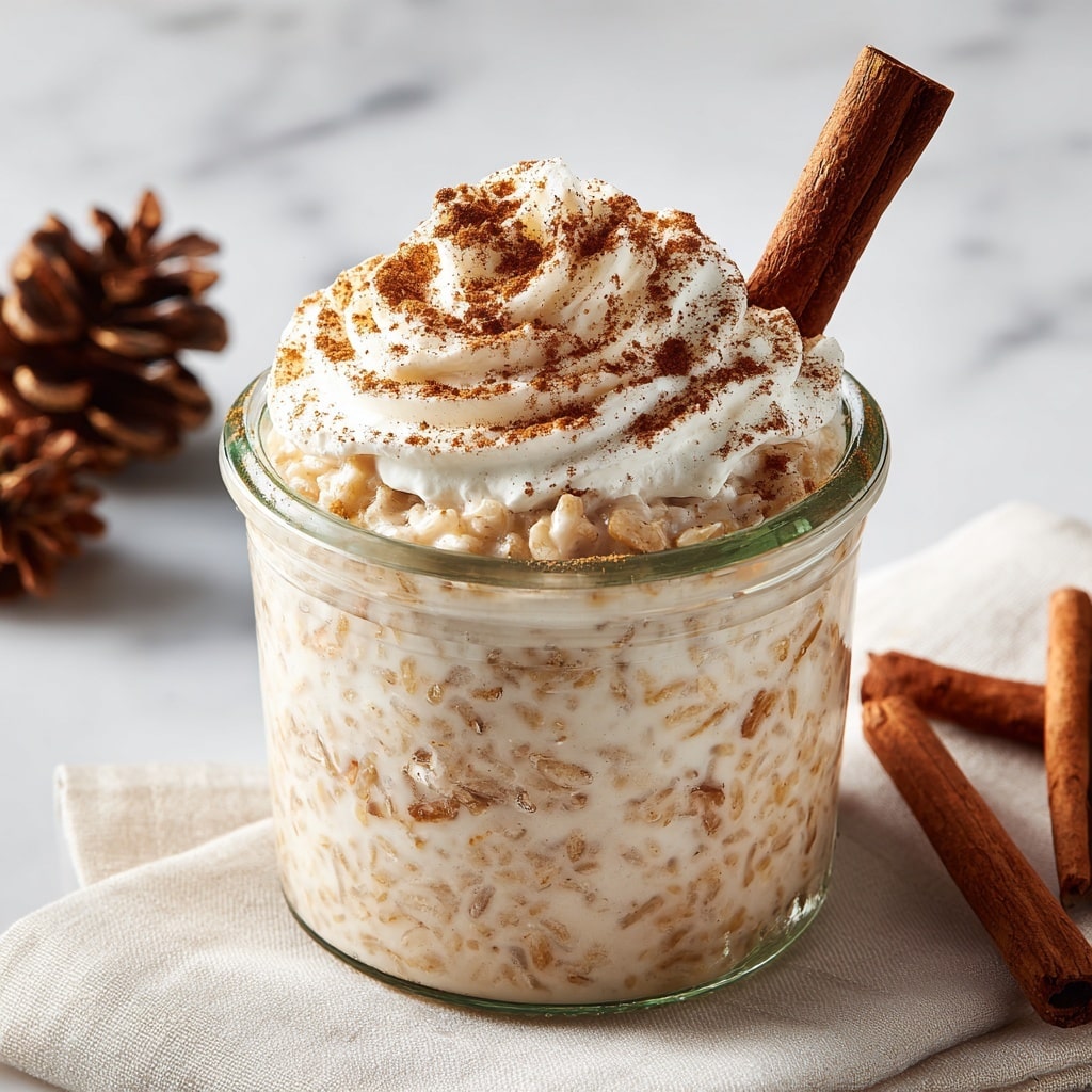 Easy Cinnamon Roll Overnight Oats Recipe - Recipe Image