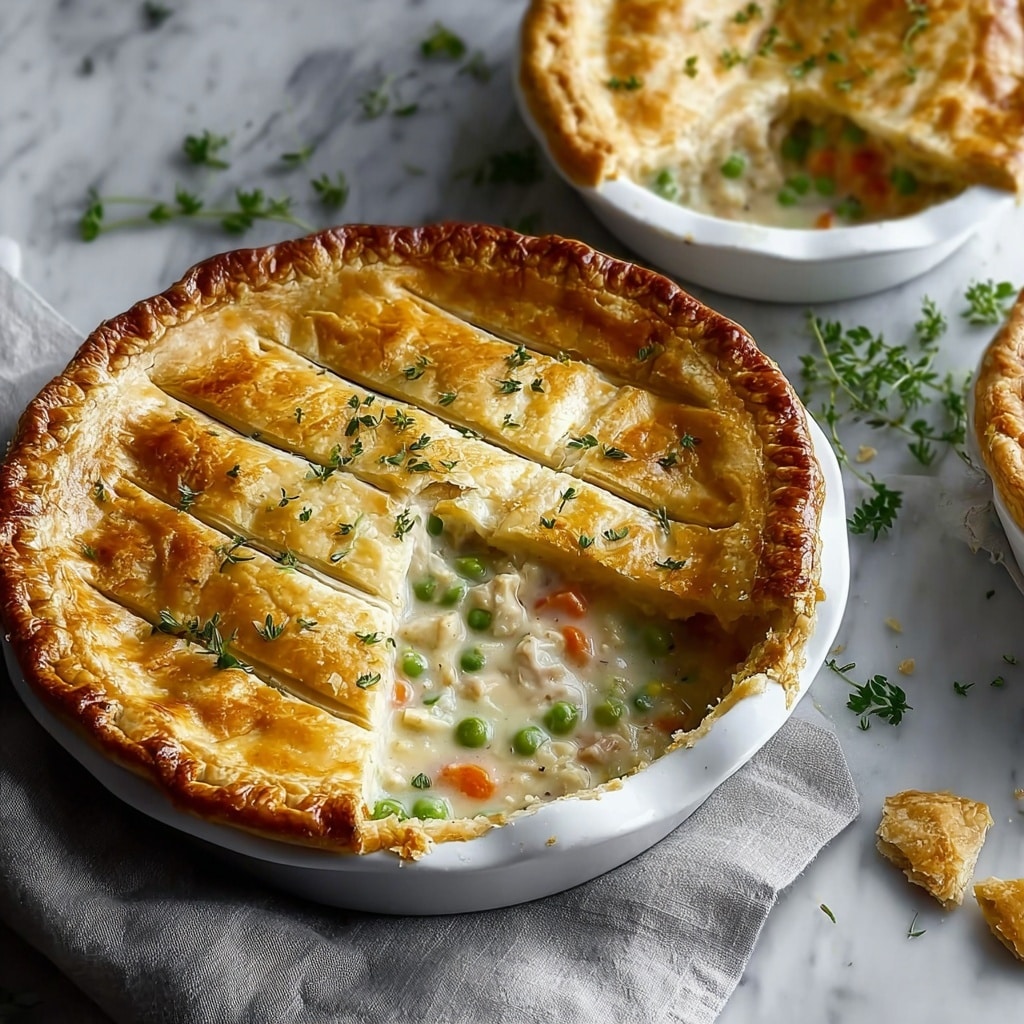 Thanksgiving Leftover Turkey Pot Pie Recipe - Recipe Image