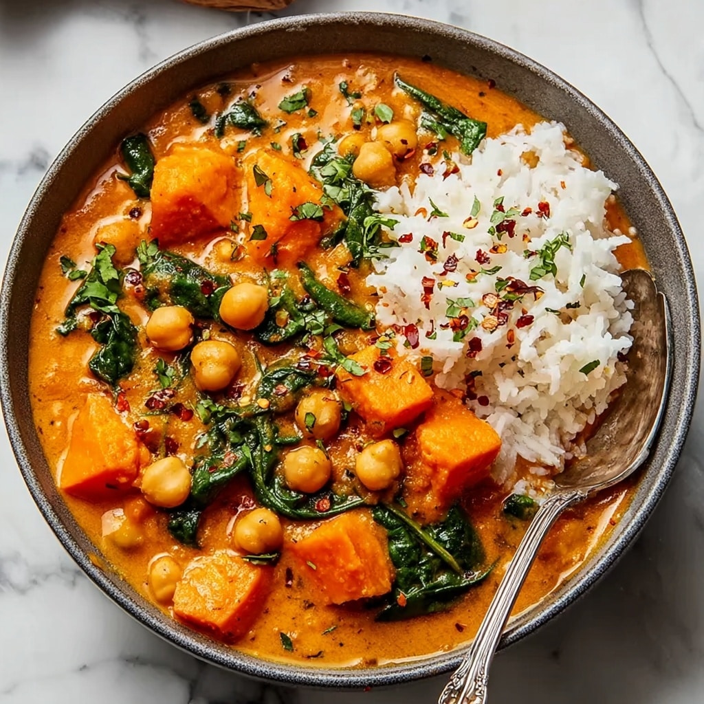 Sweet Potato and Chickpea Curry Recipe - Recipe Image