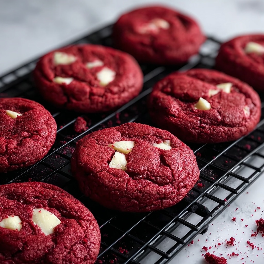 Red Velvet Cookies with Cream Cheese Frosting Recipe - Recipe Image