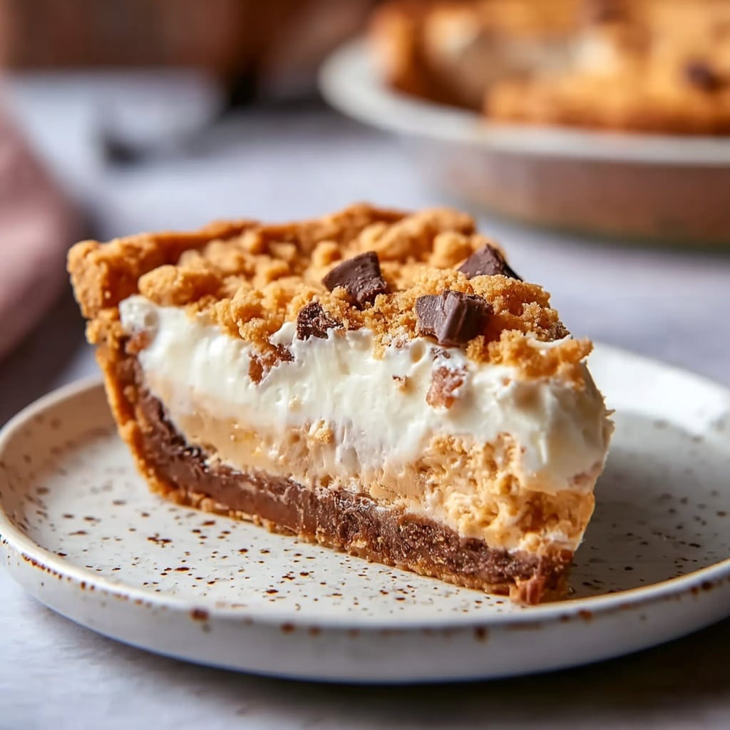 Butterfinger Peanut Butter Pie Recipe - Recipe Image