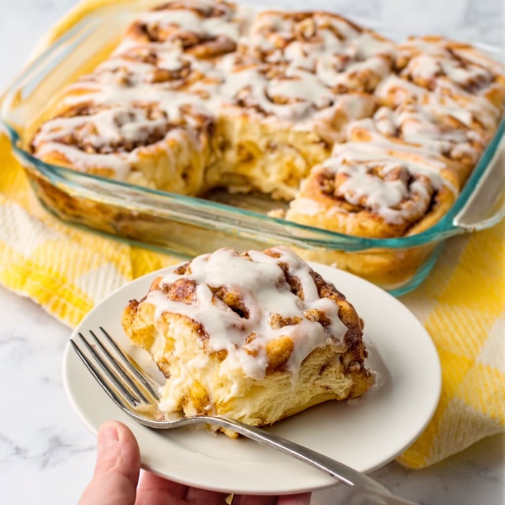 Cinnamon Roll Casserole Recipe - Recipe Image