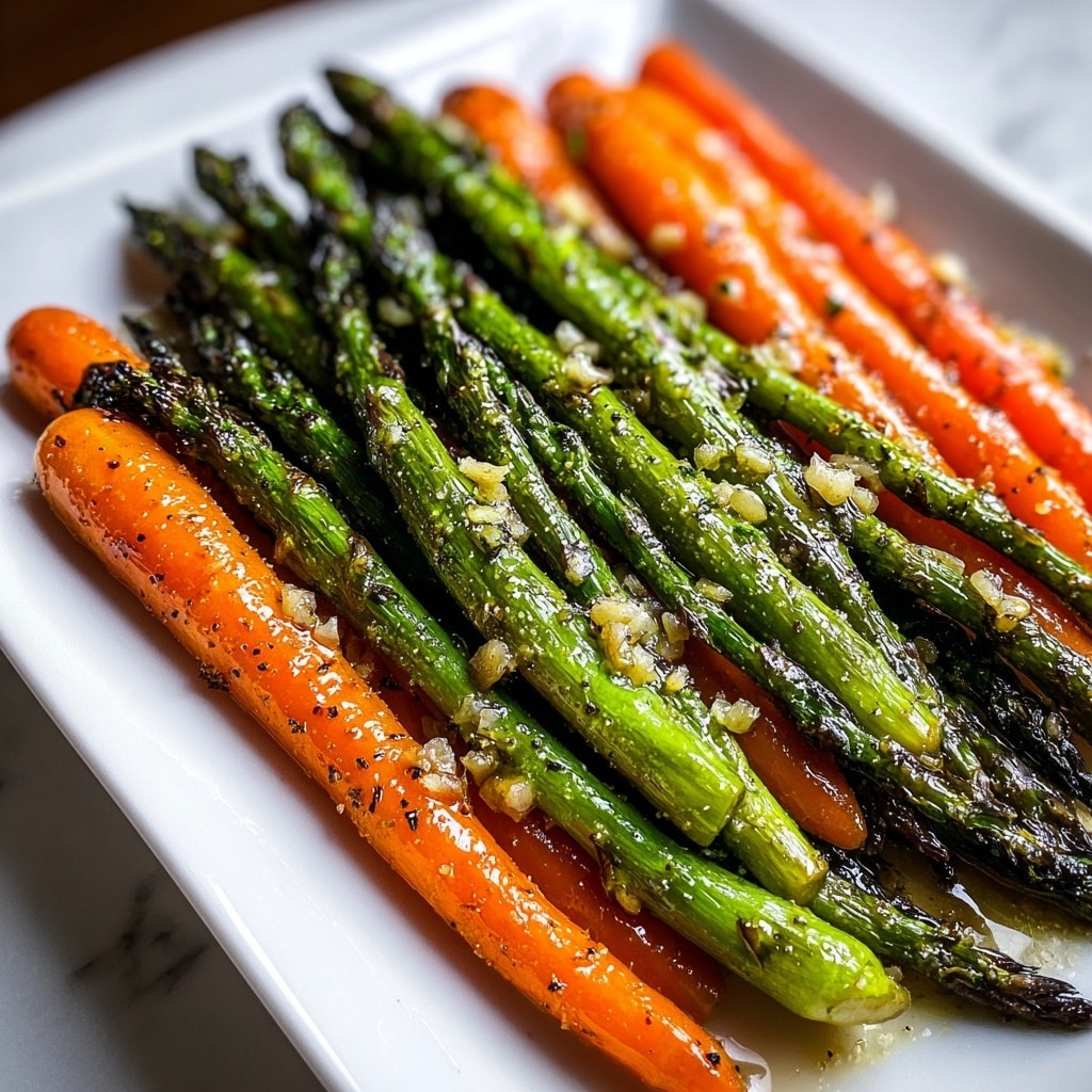 Roasted Asparagus and Carrots Recipe - Recipe Image