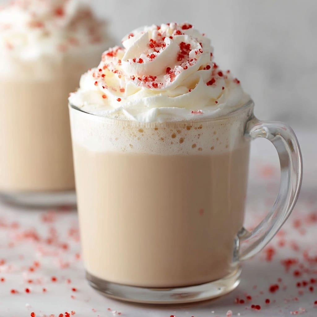 Peppermint White Hot Chocolate Recipe - Recipe Image