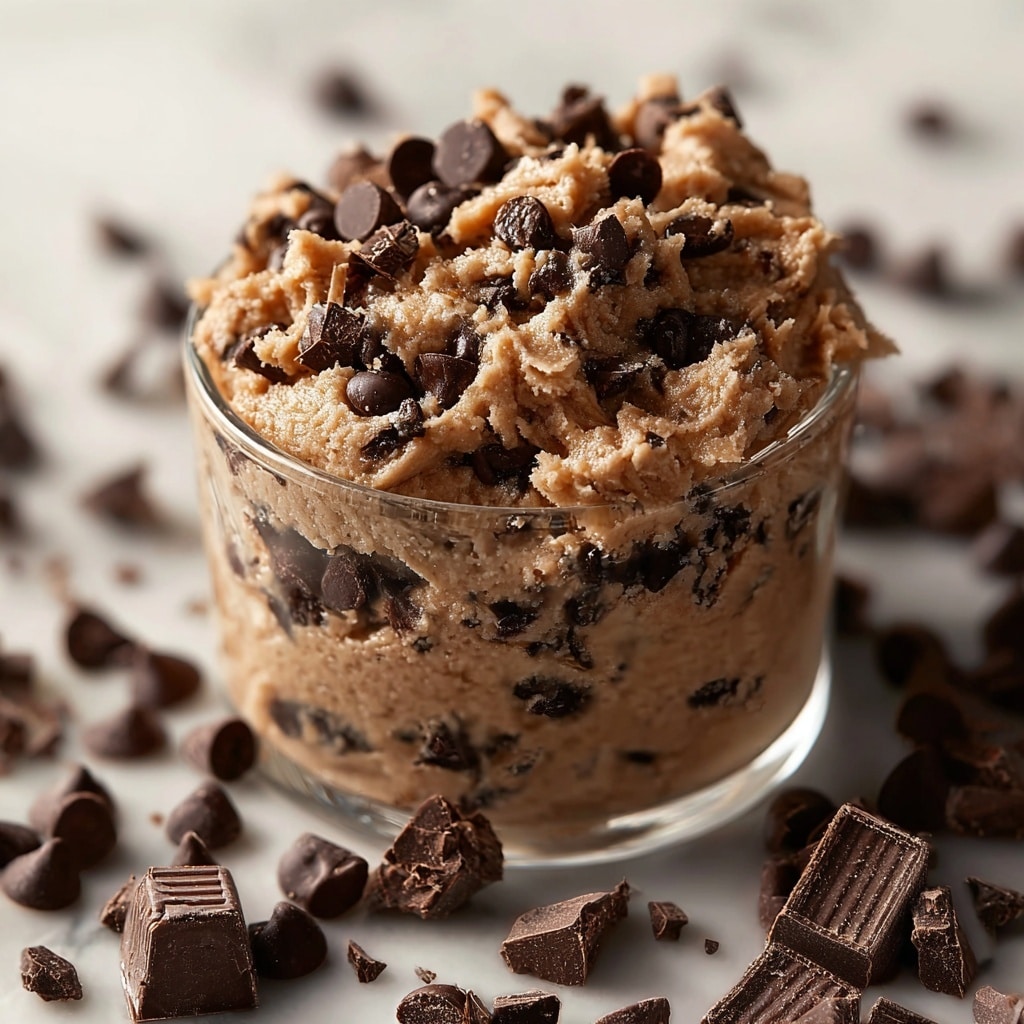 Edible Brownie Batter Cookie Dough Recipe - Recipe Image