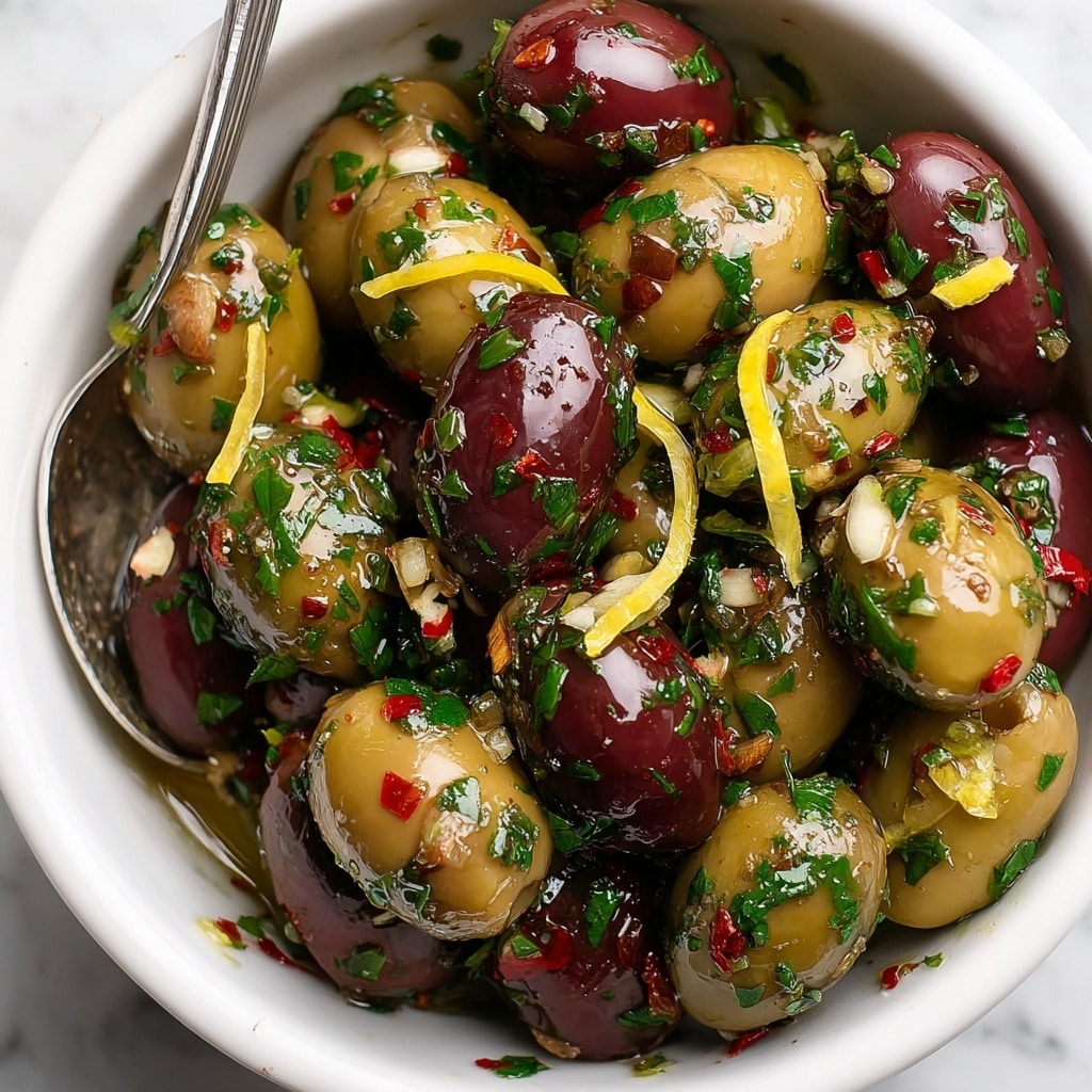 Italian Marinated Olives Recipe - Recipe Image