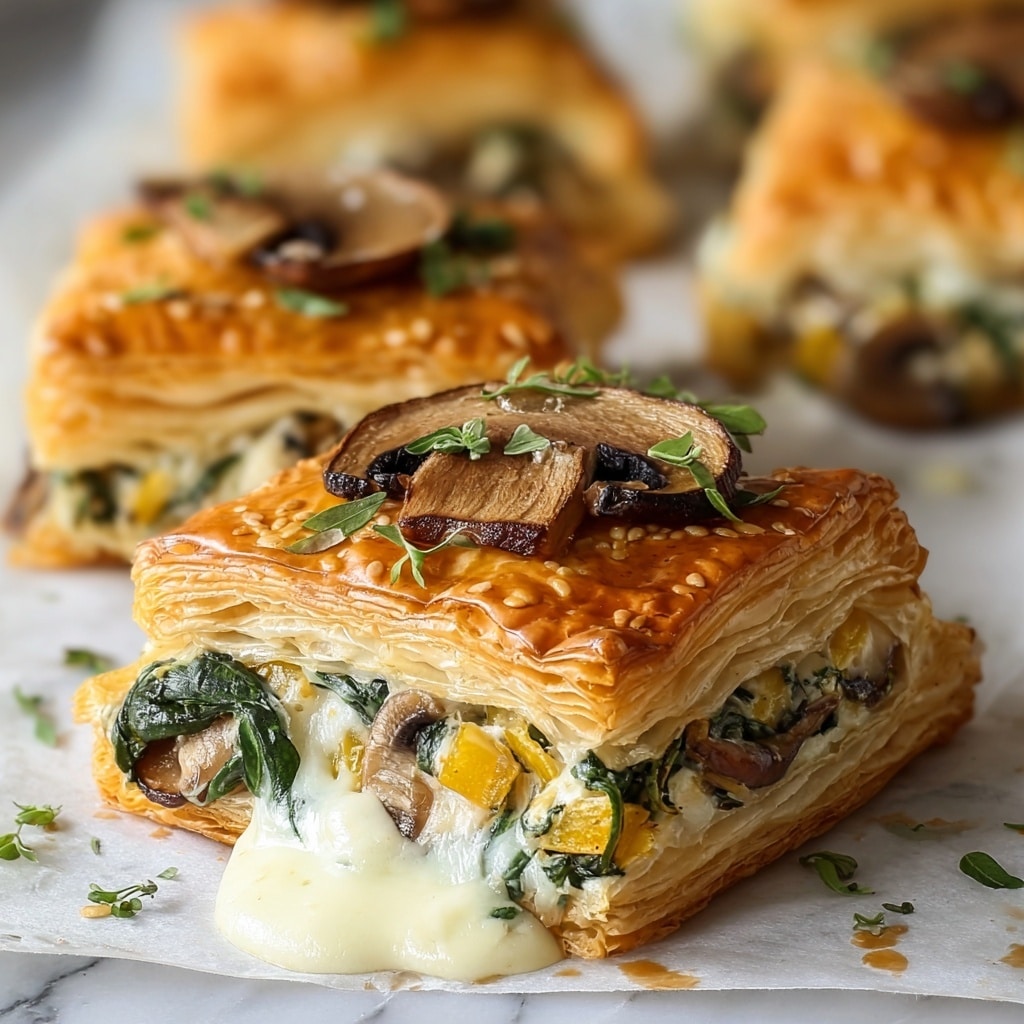 Cheesy Baked Vegetable Rolls Recipe - Recipe Image