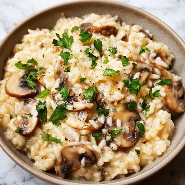 Creamy Mushroom Rice Recipe