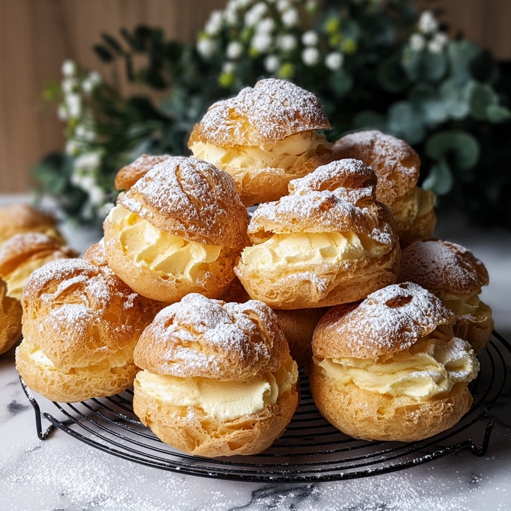 Easiest Cream Puffs Recipe - Recipe Image