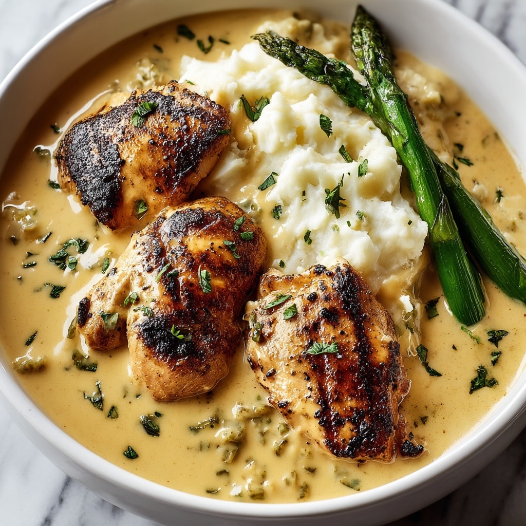 Creamy Garlic Chicken Recipe - Recipe Image