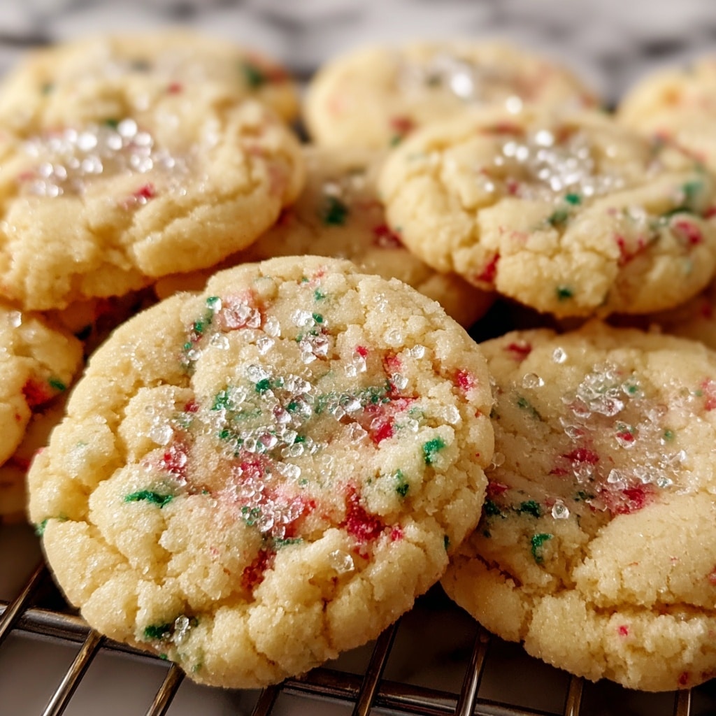 Christmas Gooey Butter Cookies Recipe - Recipe Image