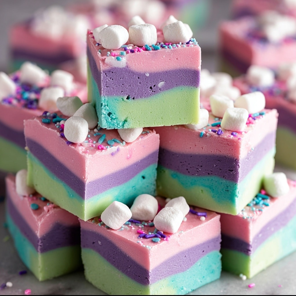 Unicorn Fudge Recipe - Recipe Image