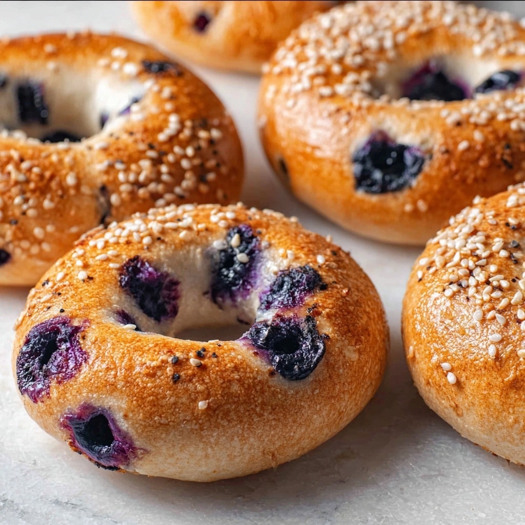 High Protein Blueberry Bagels Recipe - Recipe Image