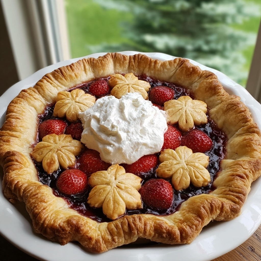 Strawberry Rhubarb Pie: A Sweet and Tart Classic Recipe - Recipe Image