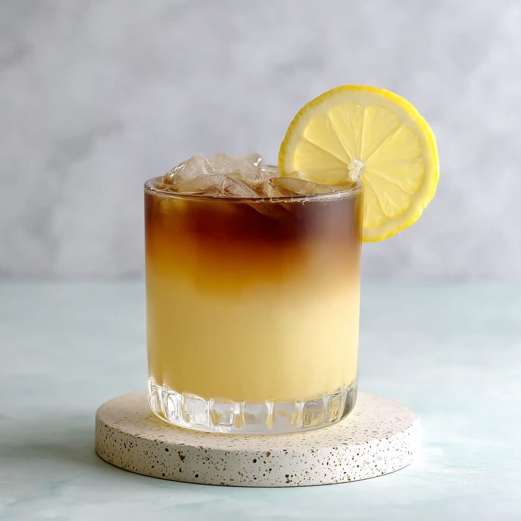 Lemon Vanilla Black Tea Iced Tea Recipe - Recipe Image