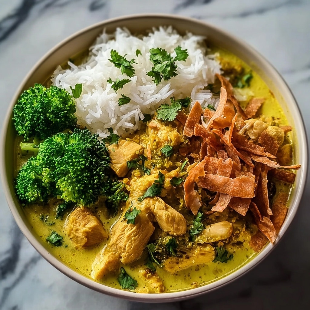 Golden Coconut Chicken Curry Recipe - Recipe Image