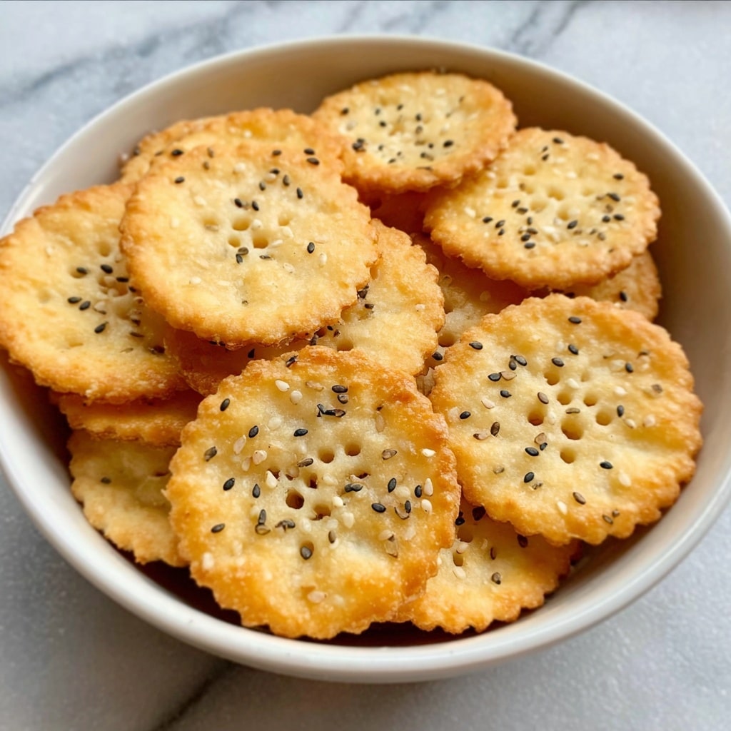Garlic Ritz Snacks Recipe - Recipe Image