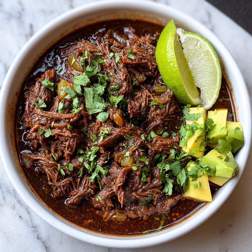 Braised Beef Barbacoa Recipe - Recipe Image