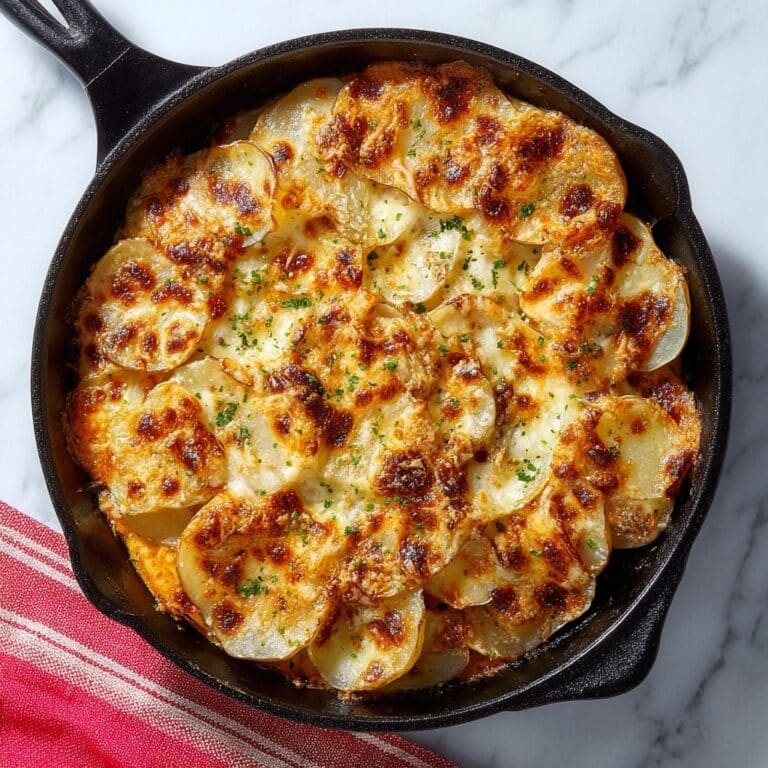 Cheesy Potato Meatball Casserole Recipe