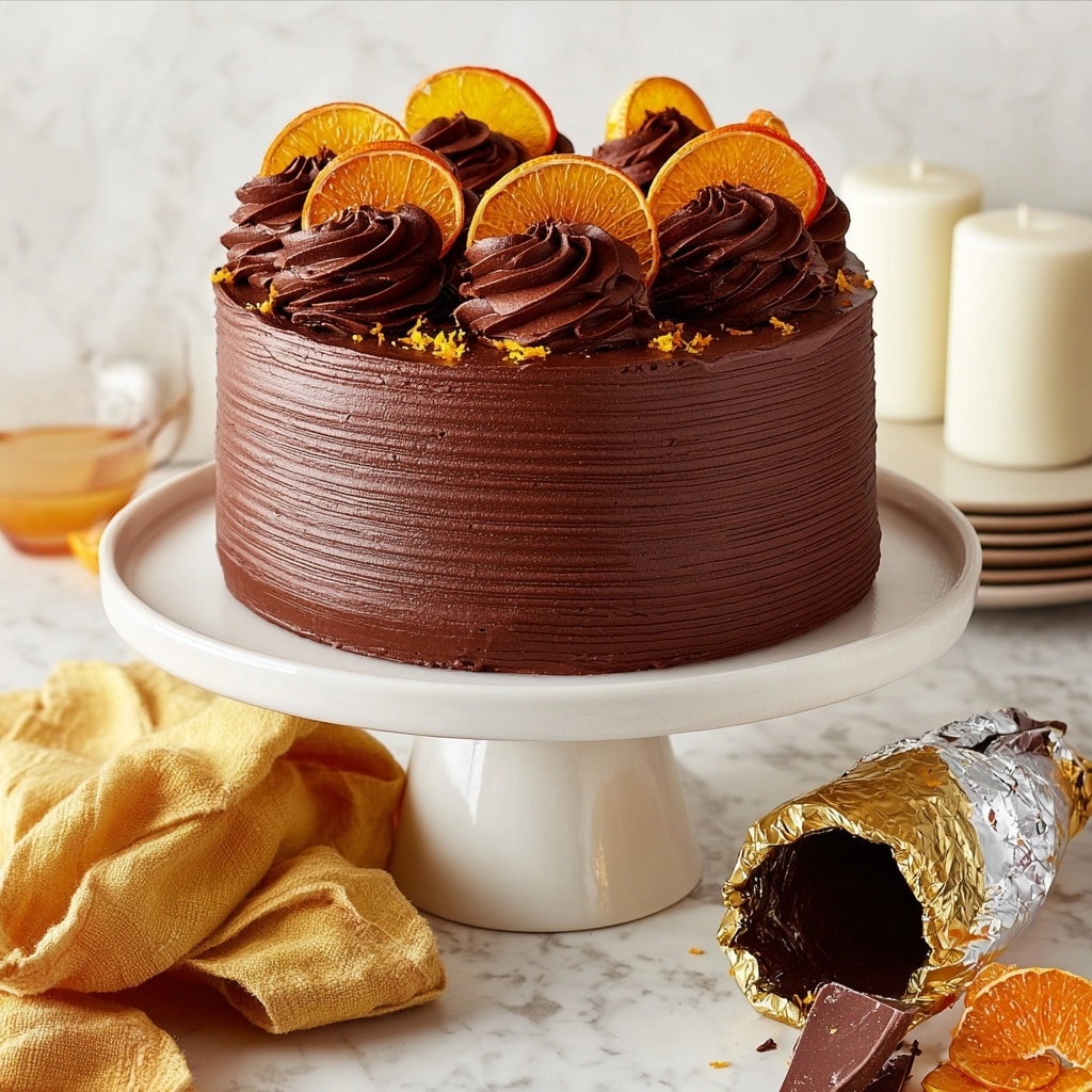 Chocolate Orange Cake Recipe - Recipe Image