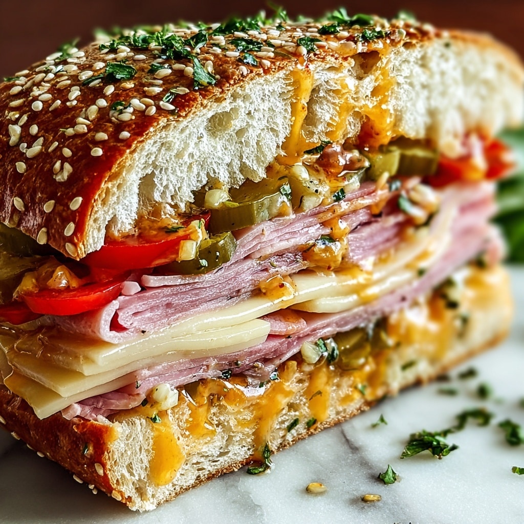 Classic Italian Muffuletta Recipe - Recipe Image