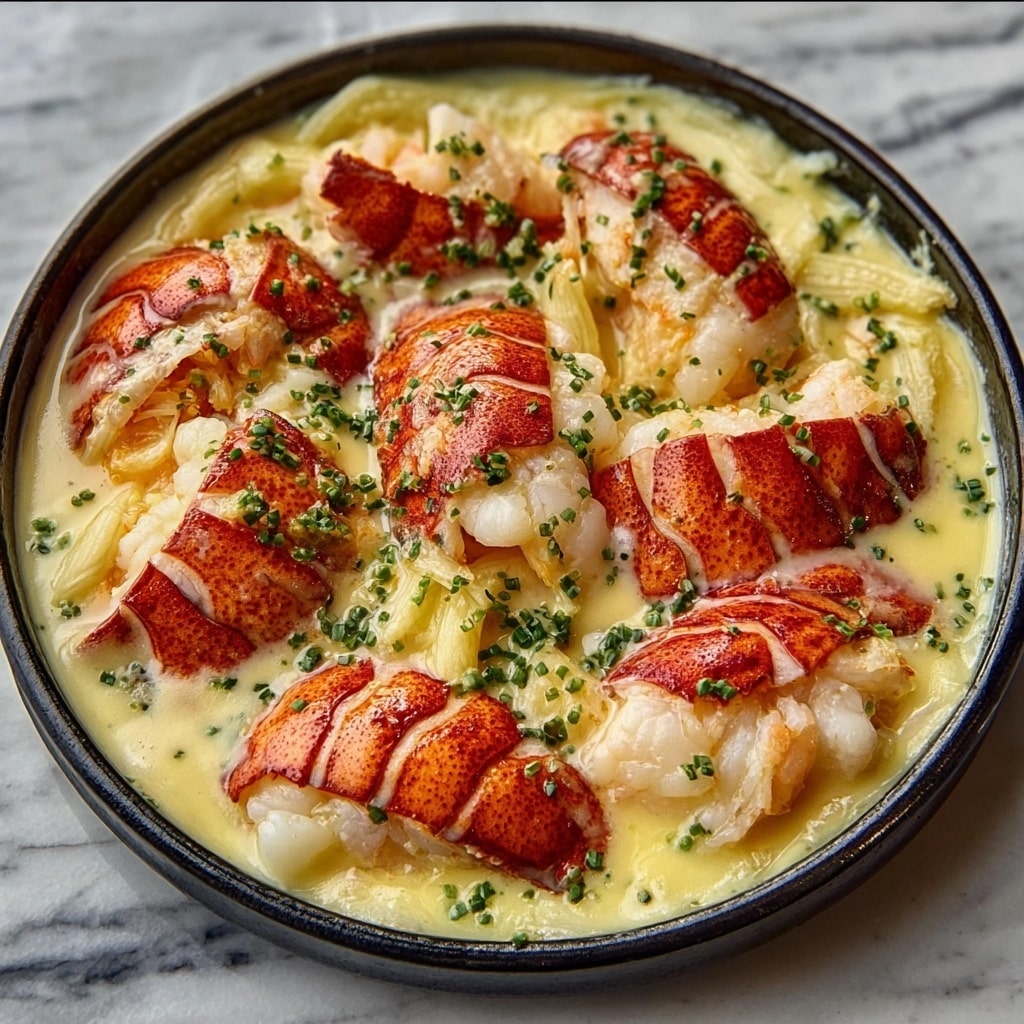Cajun Seafood Alfredo with Lobster, Crab, and Salmon Recipe - Recipe Image